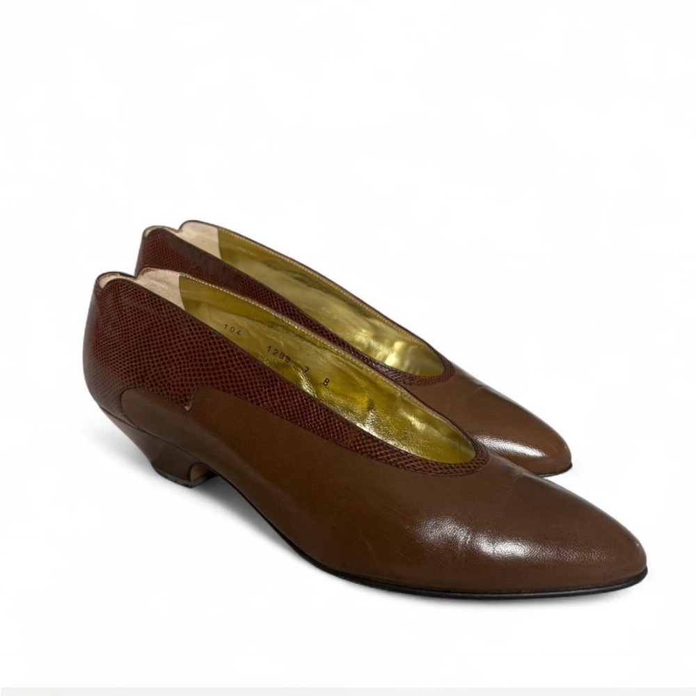 Walter Steiger Brown Heeled Shoes